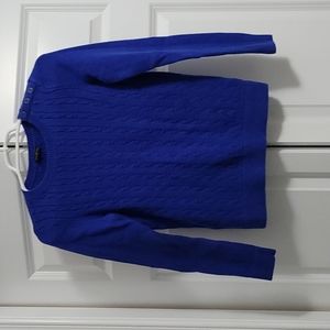 Talbot's vintage blue sweater